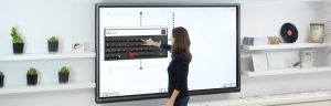 écran interactif tactile